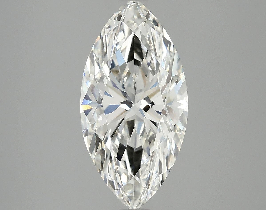 2.97 Carat Marquise Shaped Ideal Cut VVS2 IGI Certified Lab Grown Diamond