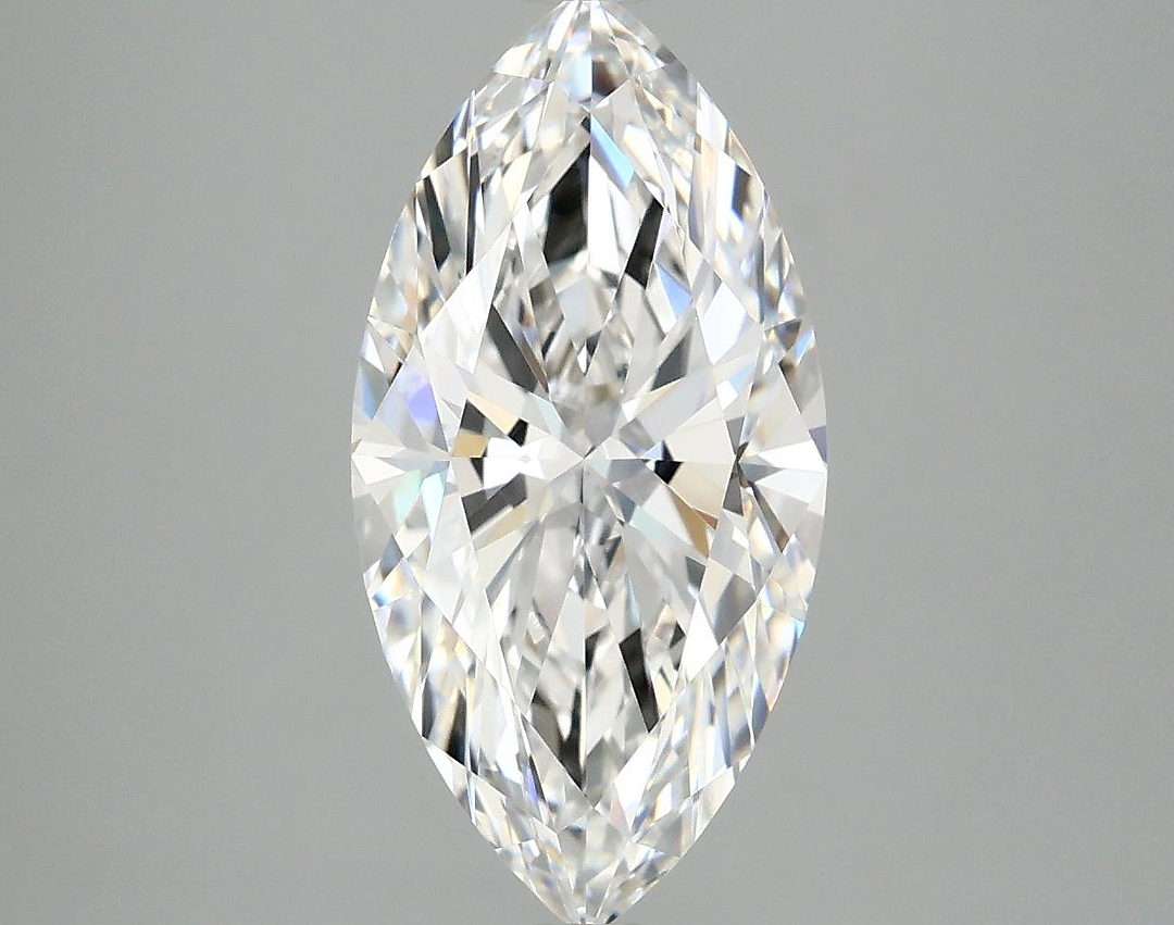 3.09 Carat Marquise Shaped Ideal Cut VVS2 IGI Certified Lab Grown Diamond