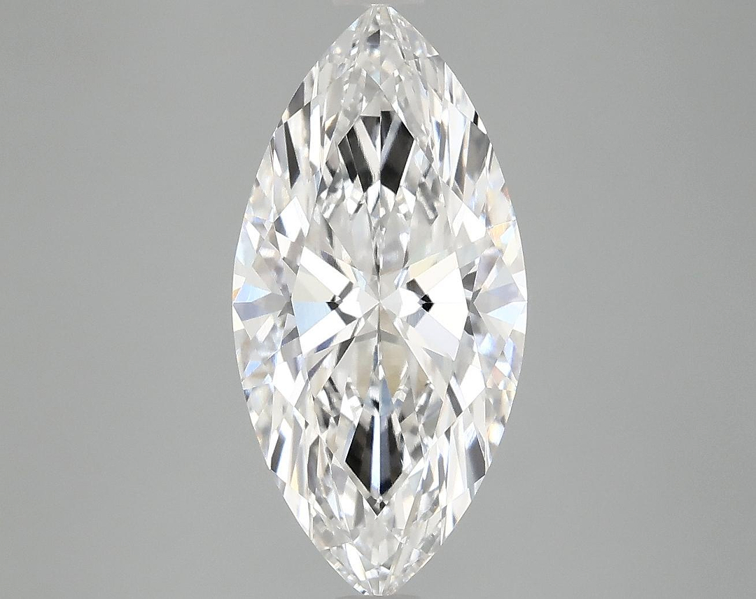 3.09 Carat Marquise Shaped Ideal Cut VVS2 IGI Certified Lab Grown Diamond