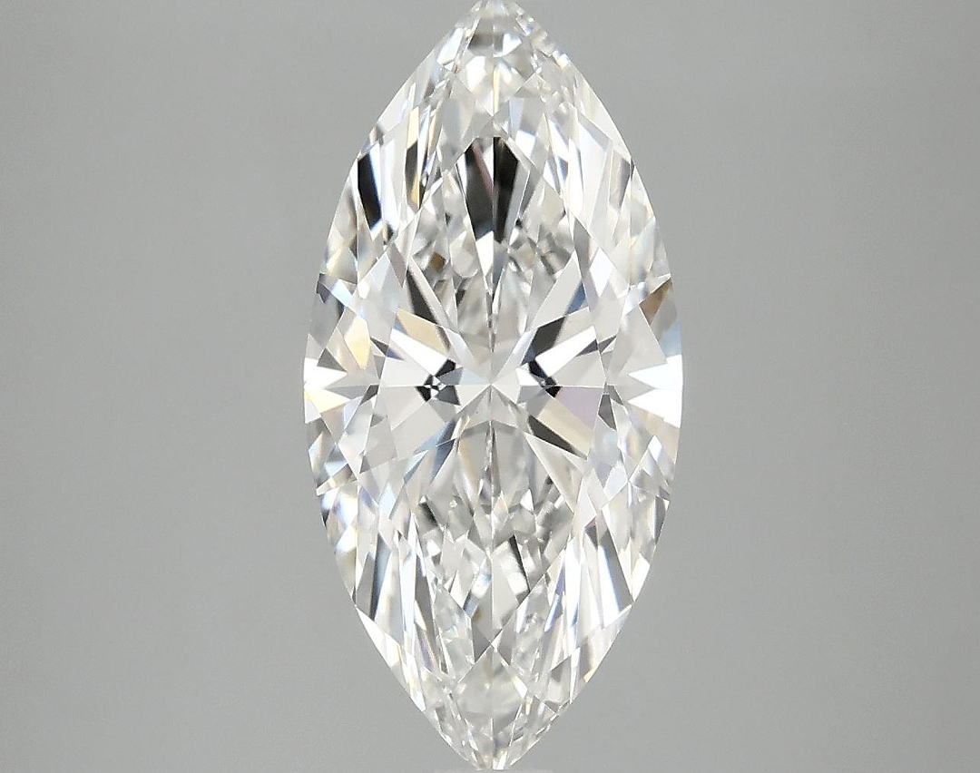 3.01 Carat Marquise Shaped Excellent Cut VVS2 IGI Certified Lab Grown Diamond