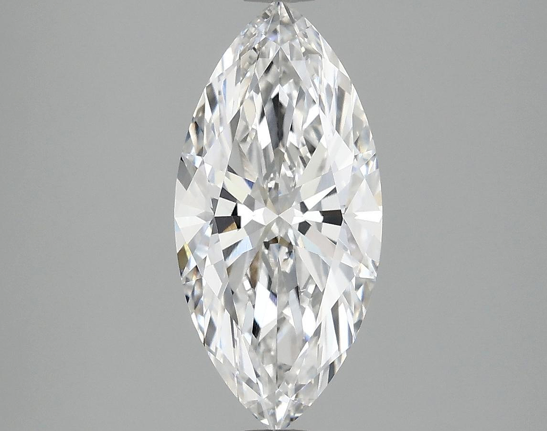 2.02 Carat Marquise Shaped Excellent Cut VVS2 IGI Certified Lab Grown Diamond