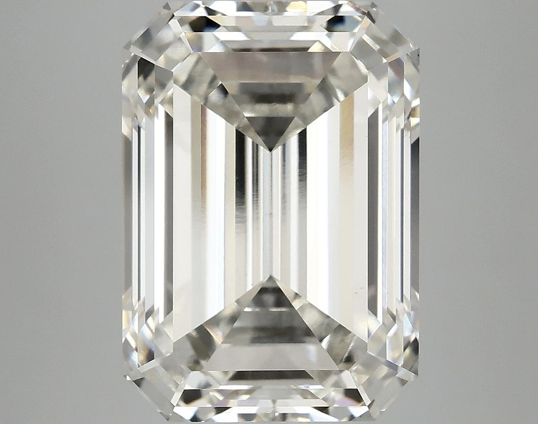 8.5 Carat Emerald Shaped Ideal Cut VVS2 IGI Certified Lab Grown Diamond