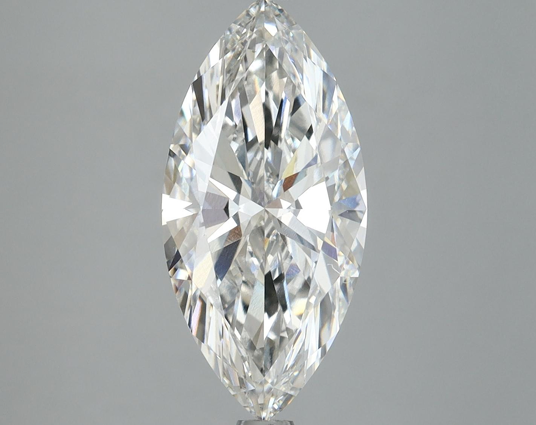 3.04 Carat Marquise Shaped Excellent Cut VVS2 IGI Certified Lab Grown Diamond