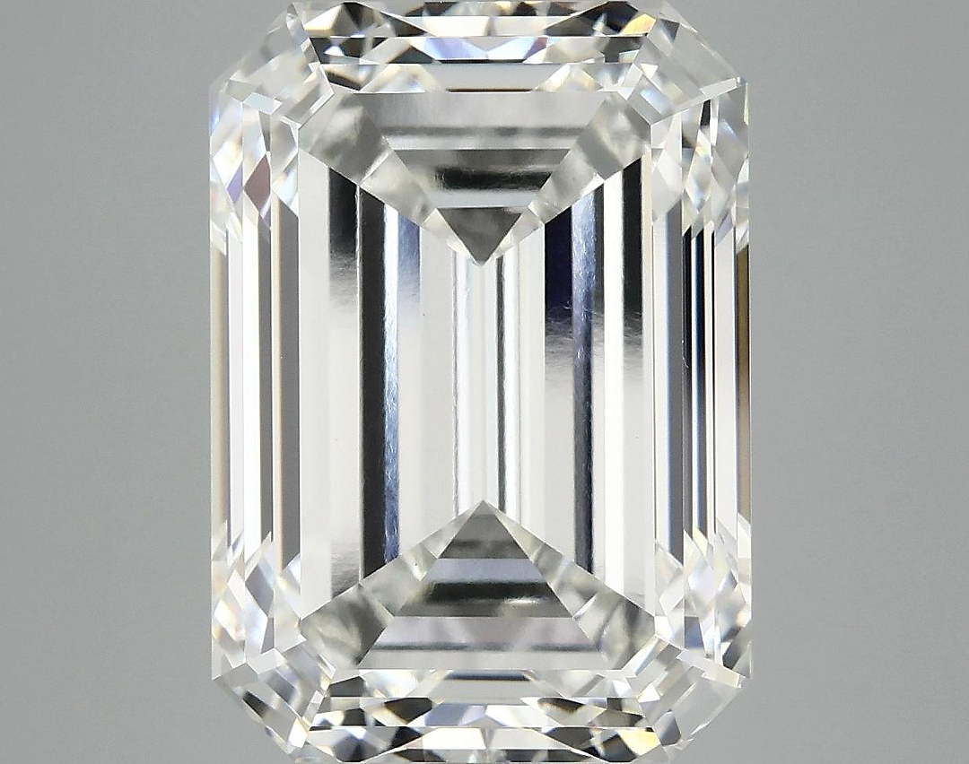 10.52 Carat Emerald Shaped Ideal Cut VVS2 IGI Certified Lab Grown Diamond