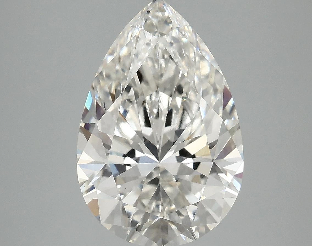 4.09 Carat Pear Shaped Excellent Cut VS1 IGI Certified Lab Grown Diamond