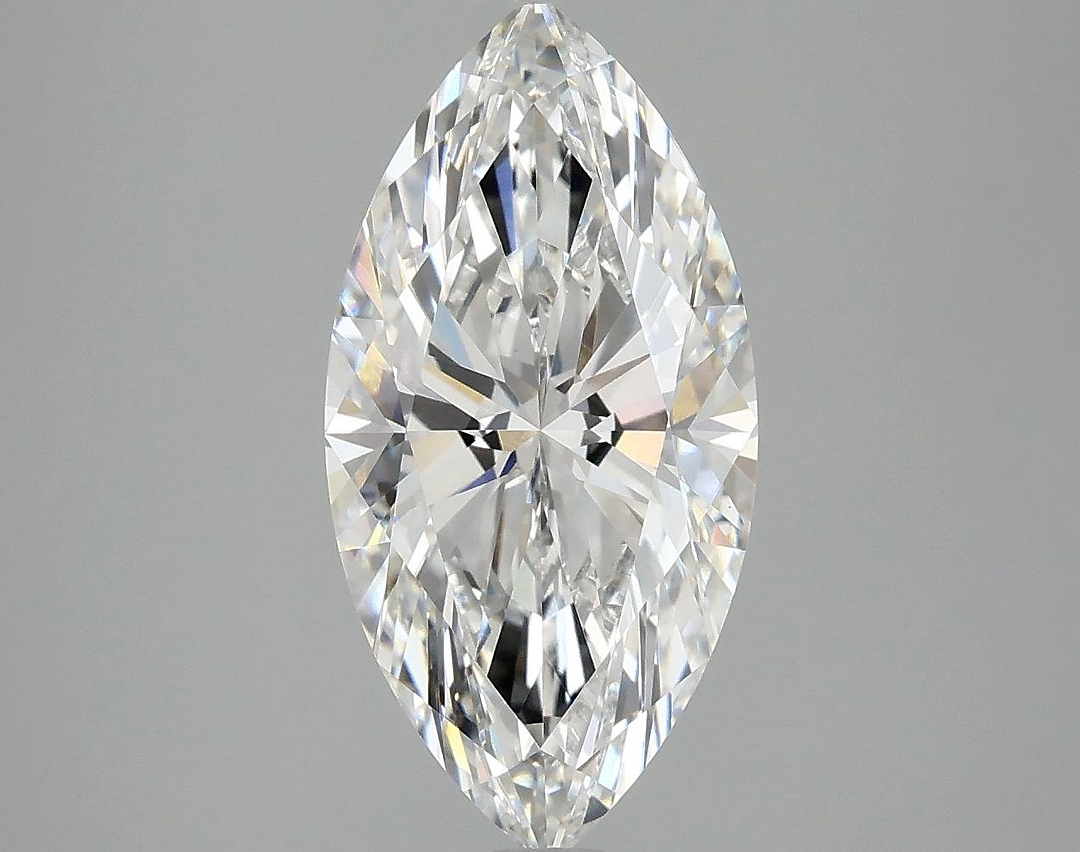 2.98 Carat Marquise Shaped Ideal Cut VVS2 IGI Certified Lab Grown Diamond