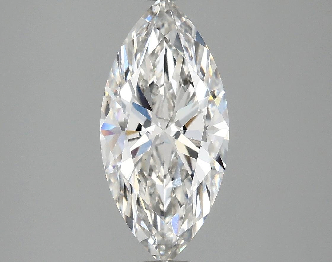 2.06 Carat Marquise Shaped Excellent Cut VVS2 IGI Certified Lab Grown Diamond