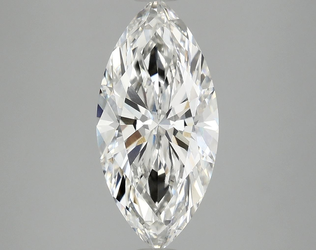 3.06 Carat Marquise Shaped Excellent Cut VVS2 IGI Certified Lab Grown Diamond