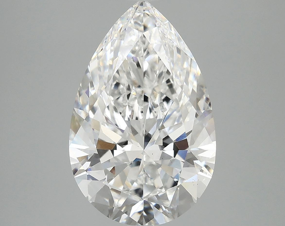 4.04 Carat Pear Shaped Ideal Cut VS2 IGI Certified Lab Grown Diamond