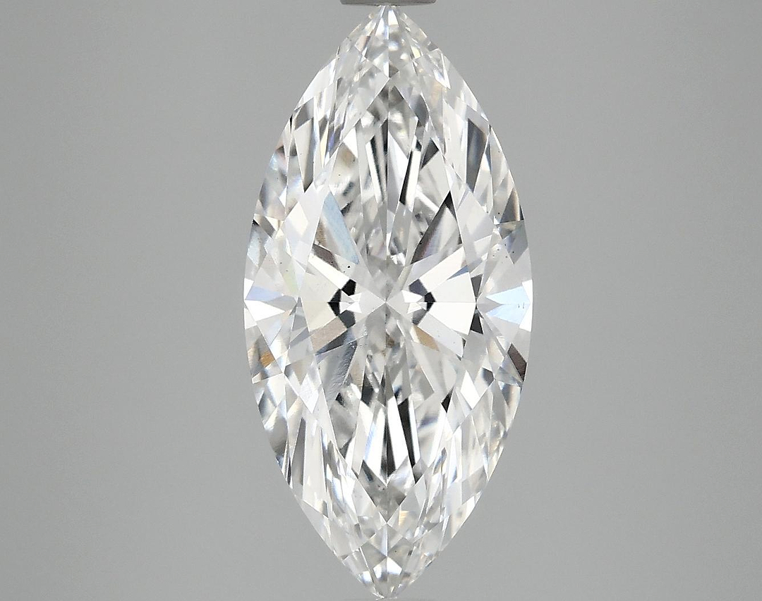 3.06 Carat Marquise Shaped Excellent Cut SI1 IGI Certified Lab Grown Diamond