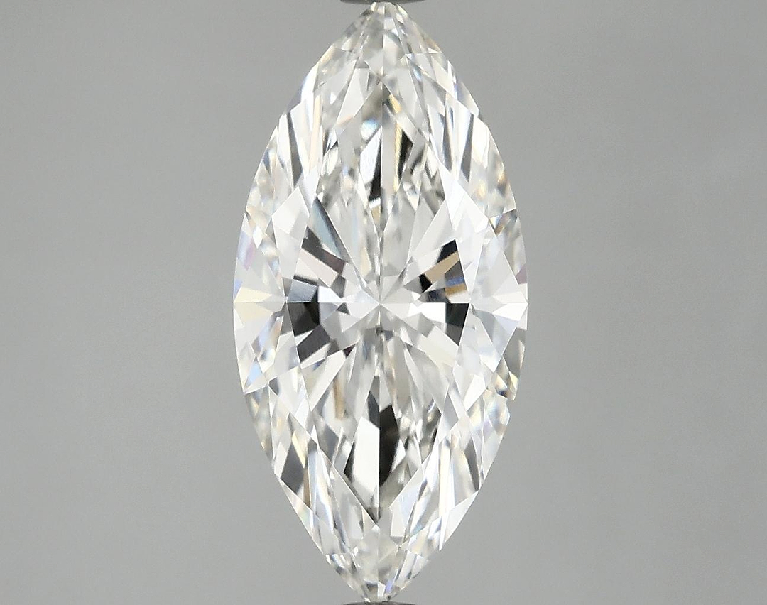 2.87 Carat Marquise Shaped Excellent Cut VVS2 IGI Certified Lab Grown Diamond