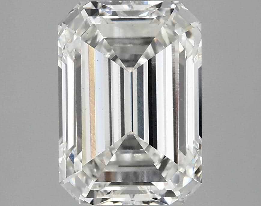 3.26 Carat Emerald Shaped Ideal Cut VS1 IGI Certified Lab Grown Diamond