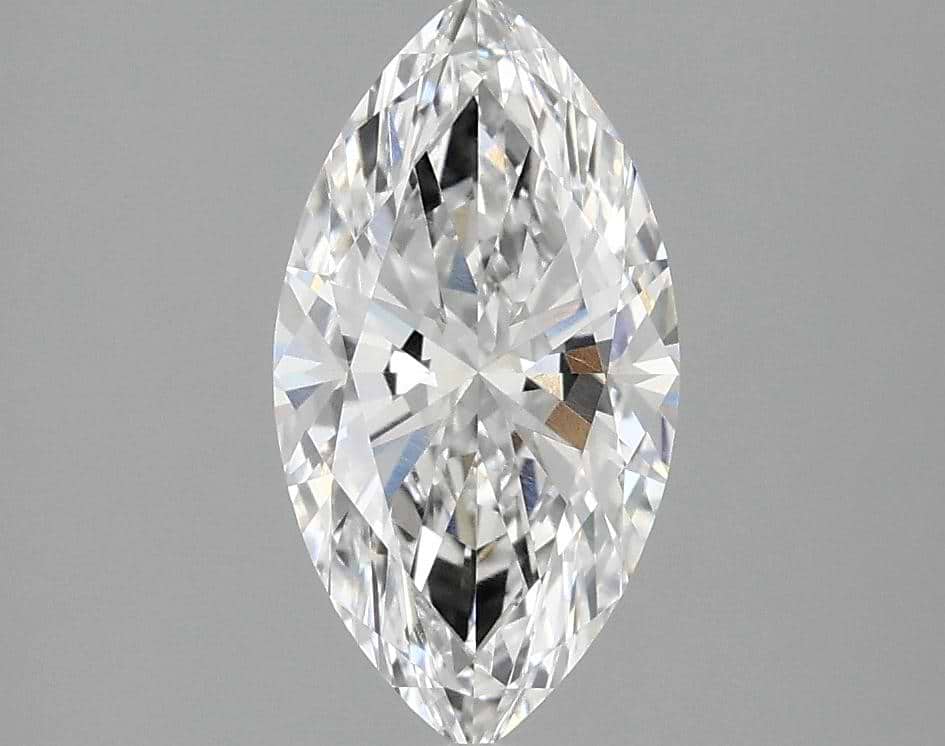 1.54 Carat Marquise Shaped Excellent Cut VVS2 IGI Certified Lab Grown Diamond