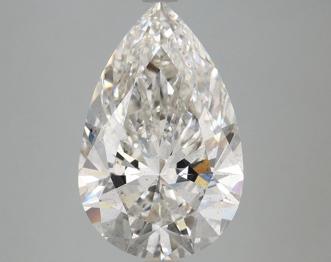 5.06 Carat Pear Shaped Ideal Cut SI1 IGI Certified Lab Grown Diamond
