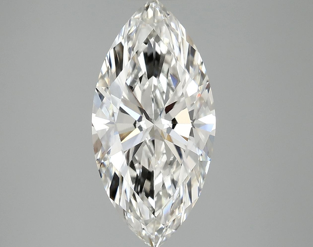 3.03 Carat Marquise Shaped Ideal Cut VVS2 IGI Certified Lab Grown Diamond