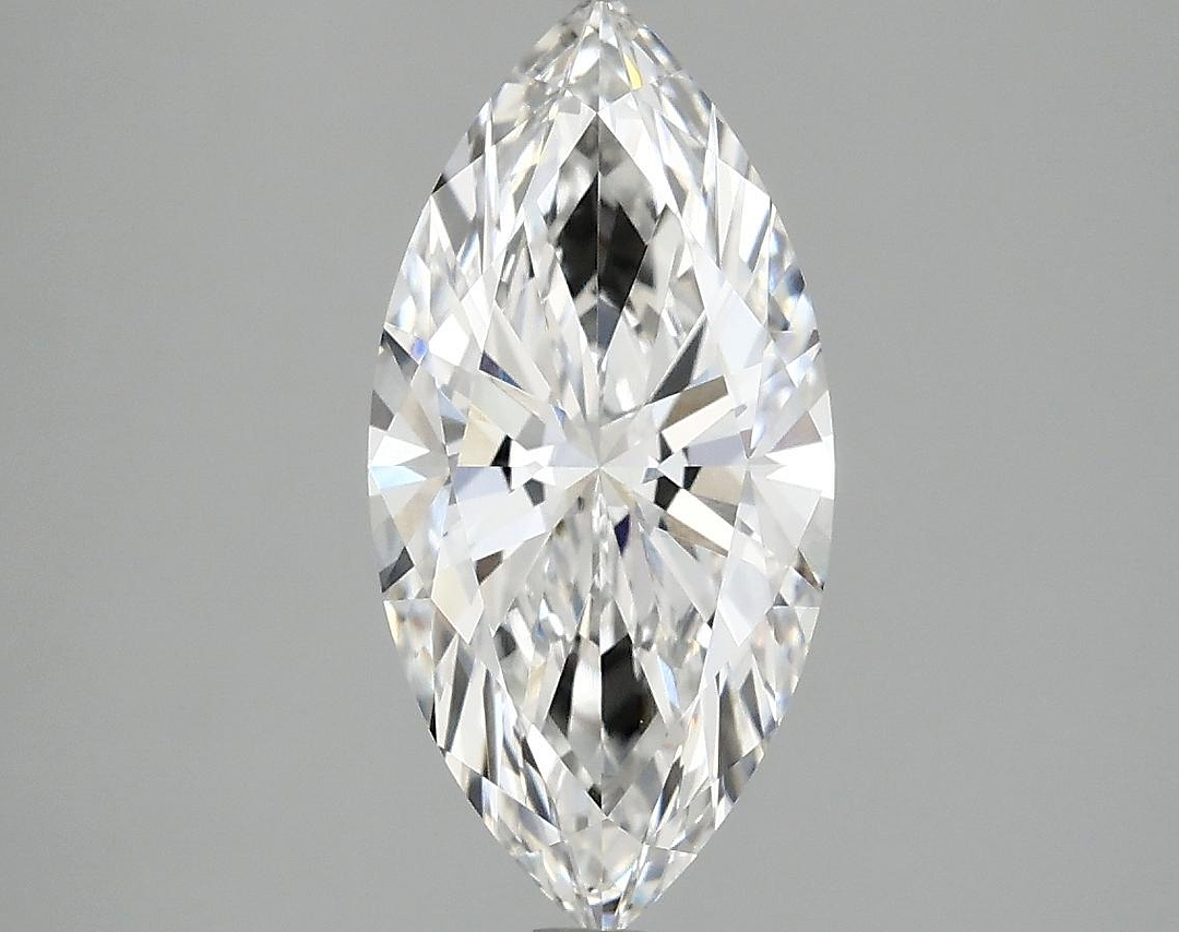 2.01 Carat Marquise Shaped Excellent Cut VVS2 IGI Certified Lab Grown Diamond