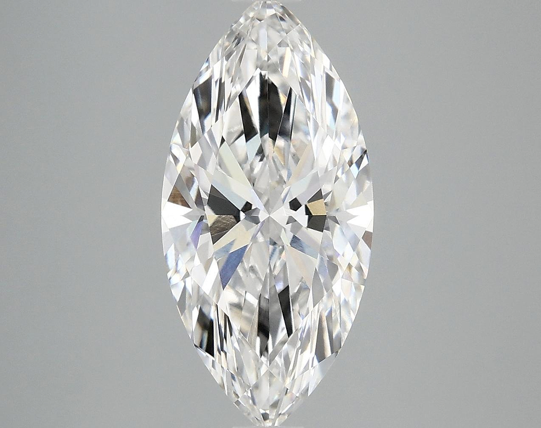 3.01 Carat Marquise Shaped Excellent Cut VVS2 IGI Certified Lab Grown Diamond