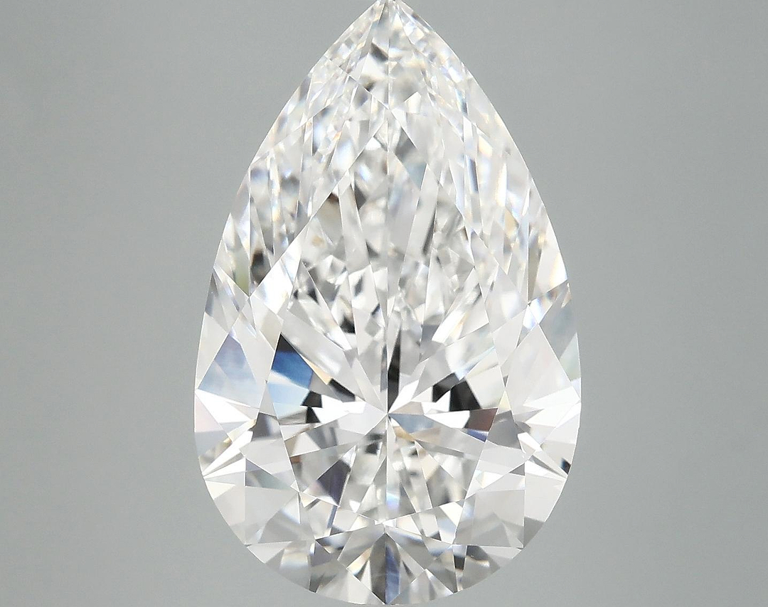 7.19 Carat Pear Shaped Ideal Cut VVS2 IGI Certified Lab Grown Diamond