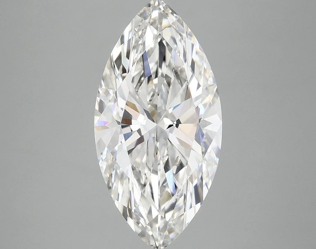3.55 Carat Marquise Shaped Ideal Cut VVS2 IGI Certified Lab Grown Diamond