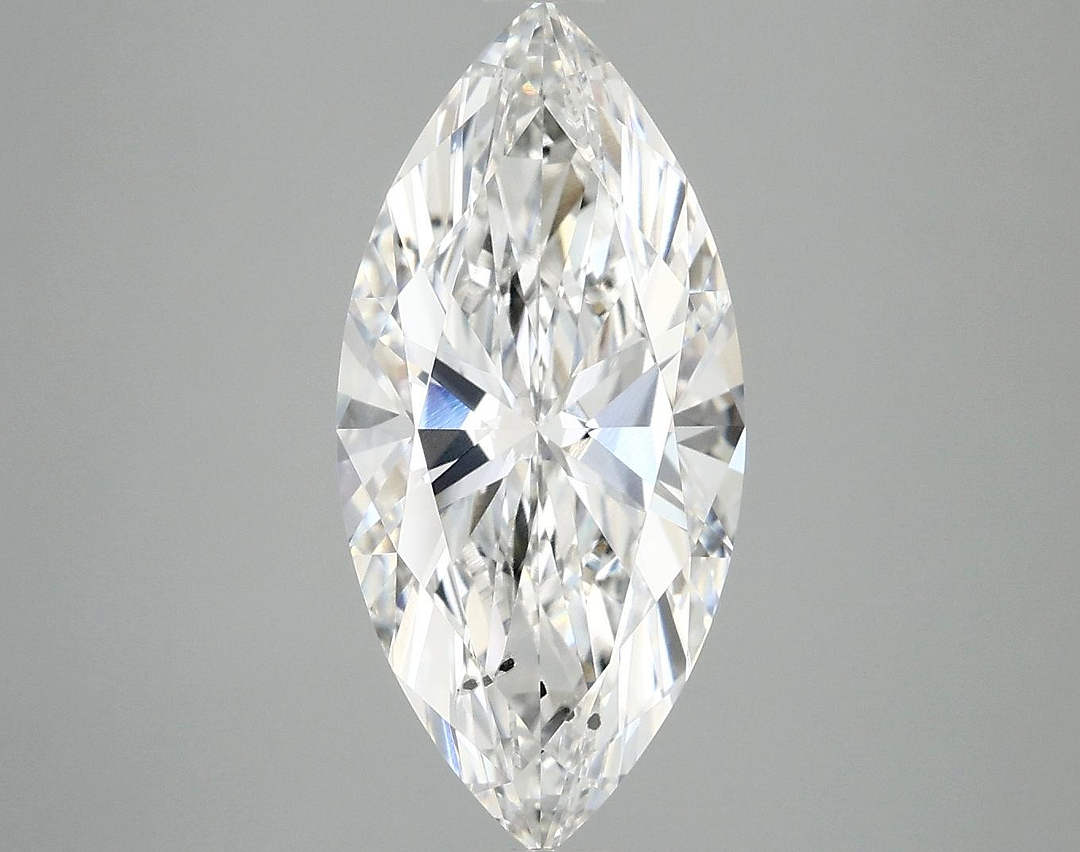 3.02 Carat Marquise Shaped Excellent Cut SI1 IGI Certified Lab Grown Diamond