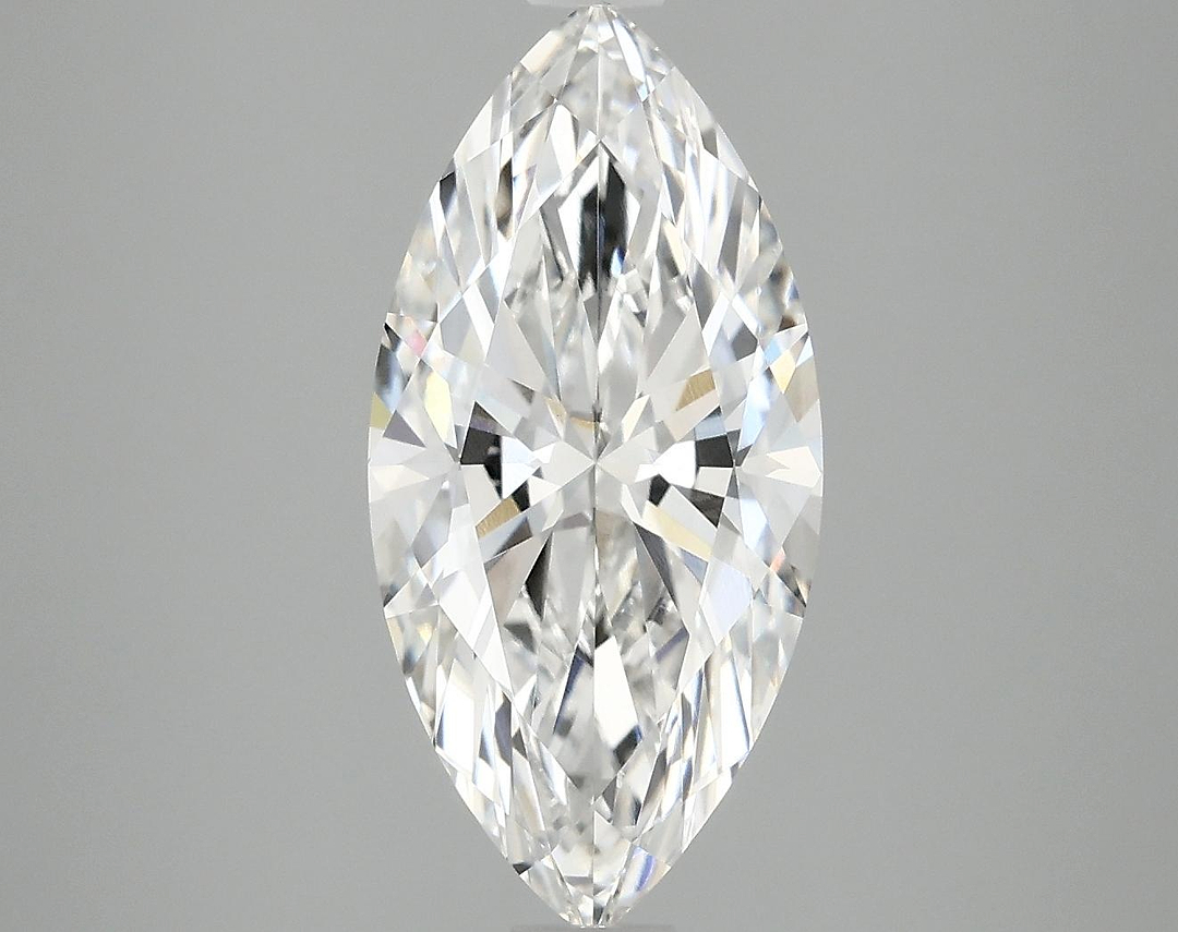 2.87 Carat Marquise Shaped Excellent Cut VS1 IGI Certified Lab Grown Diamond