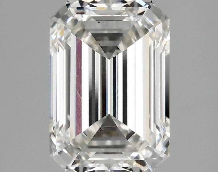 2.32 Carat Emerald Shaped Ideal Cut VS1 IGI Certified Lab Grown Diamond