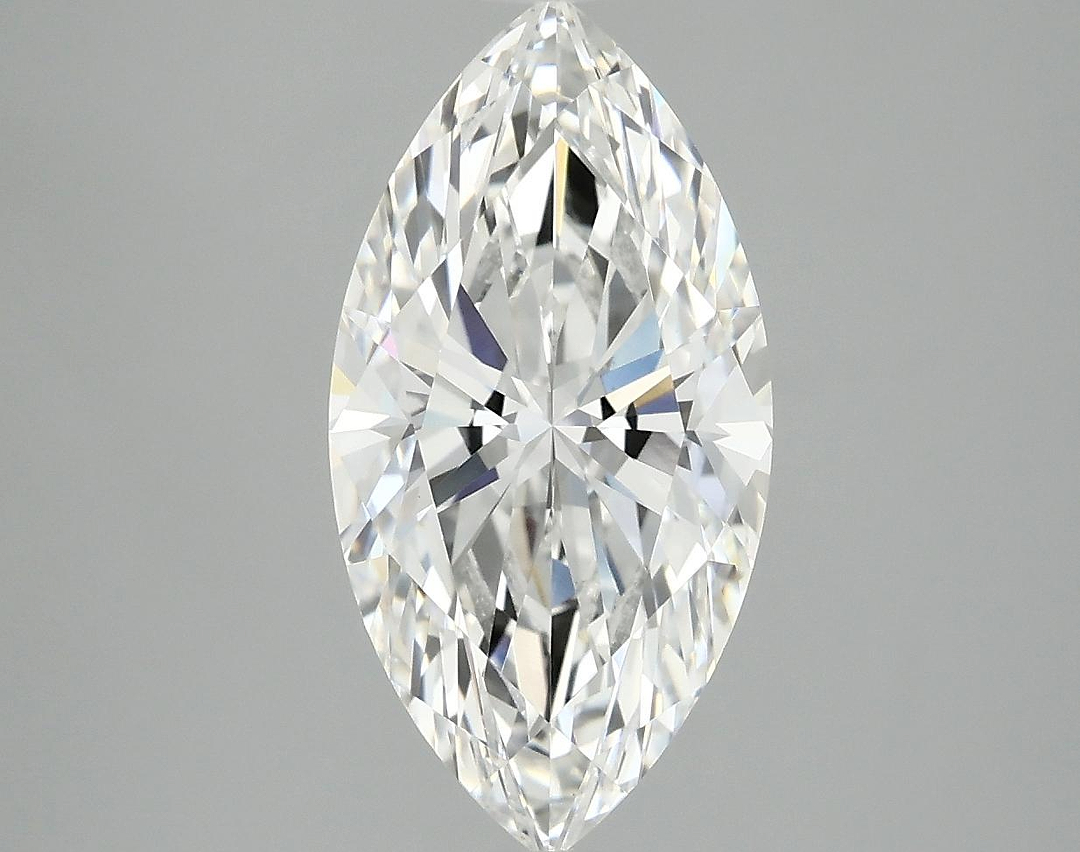 3.07 Carat Marquise Shaped Ideal Cut VVS2 IGI Certified Lab Grown Diamond