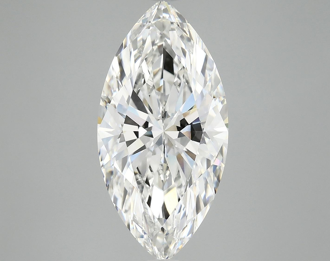 4.02 Carat Marquise Shaped Ideal Cut VVS2 IGI Certified Lab Grown Diamond