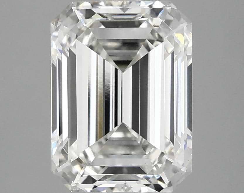 3.1 Carat Emerald Shaped Excellent Cut VS1 IGI Certified Lab Grown Diamond