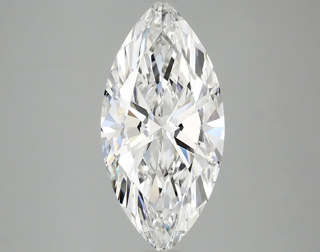 2.55 Carat Marquise Shaped Excellent Cut VS1 IGI Certified Lab Grown Diamond