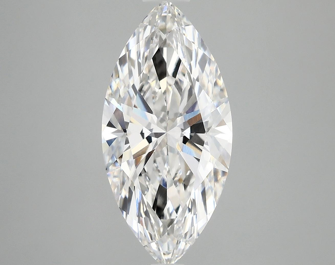 3.09 Carat Marquise Shaped Excellent Cut VVS1 IGI Certified Lab Grown Diamond