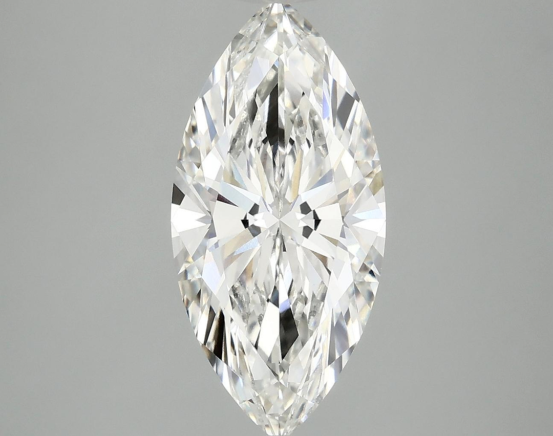 2.97 Carat Marquise Shaped Excellent Cut VVS2 IGI Certified Lab Grown Diamond