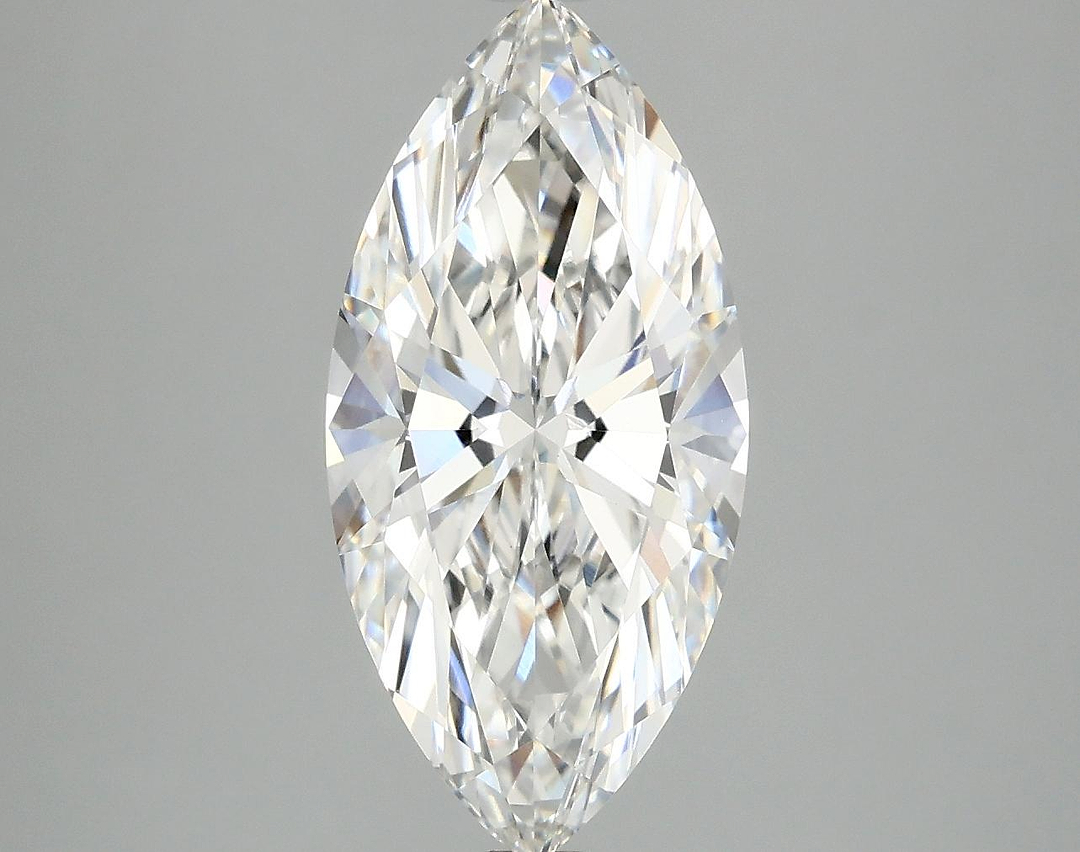 3.05 Carat Marquise Shaped Excellent Cut VVS2 IGI Certified Lab Grown Diamond