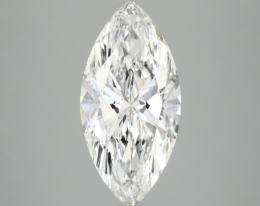 3.03 Carat Marquise Shaped Excellent Cut VVS2 IGI Certified Lab Grown Diamond