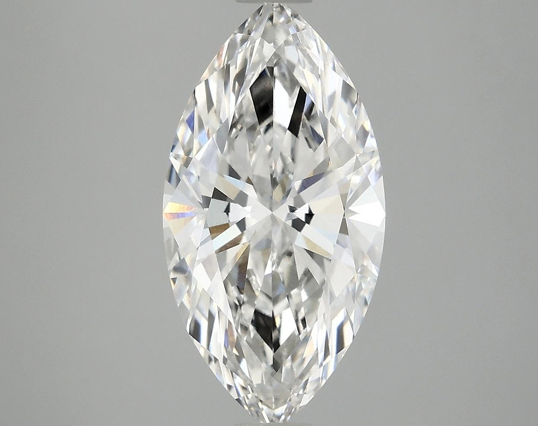 3.03 Carat Marquise Shaped Ideal Cut VVS2 IGI Certified Lab Grown Diamond