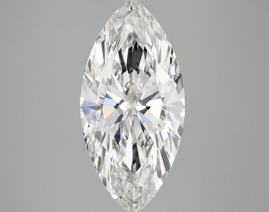 3.04 Carat Marquise Shaped Excellent Cut VVS2 IGI Certified Lab Grown Diamond