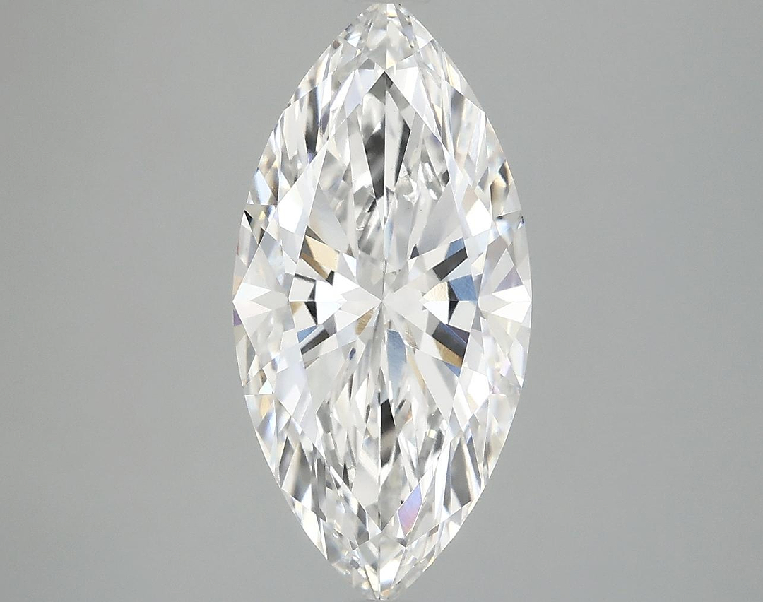 3.02 Carat Marquise Shaped Excellent Cut VVS2 IGI Certified Lab Grown Diamond
