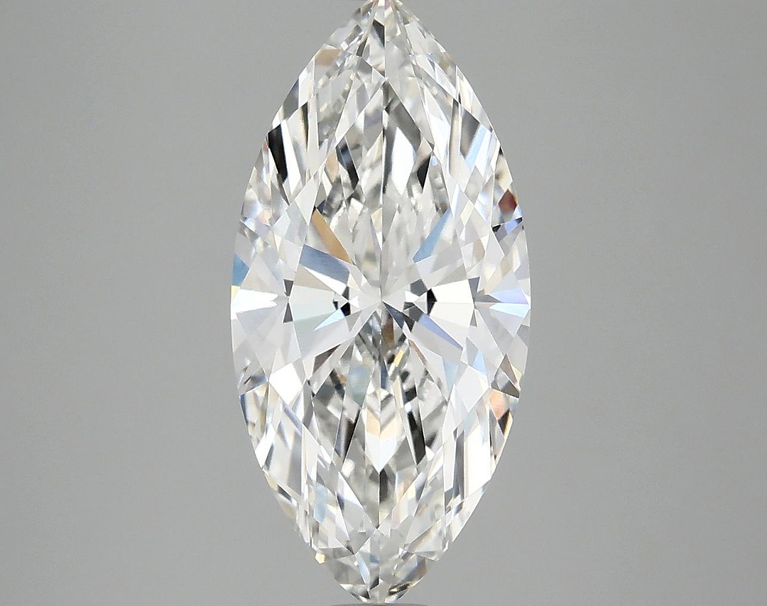 2.99 Carat Marquise Shaped Excellent Cut VVS2 IGI Certified Lab Grown Diamond