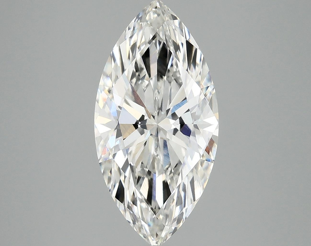 3.09 Carat Marquise Shaped Ideal Cut VVS2 IGI Certified Lab Grown Diamond