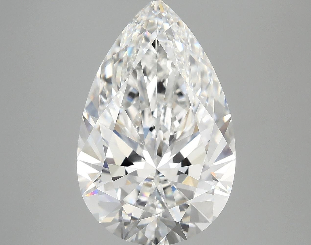 5.05 Carat Pear Shaped Ideal Cut VS1 IGI Certified Lab Grown Diamond