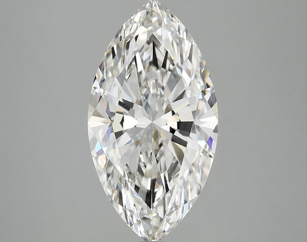 3.06 Carat Marquise Shaped Excellent Cut VS1 IGI Certified Lab Grown Diamond