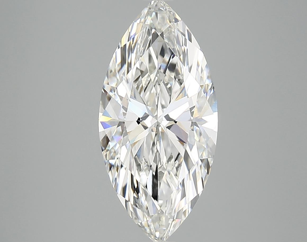 3.02 Carat Marquise Shaped Excellent Cut VVS2 IGI Certified Lab Grown Diamond