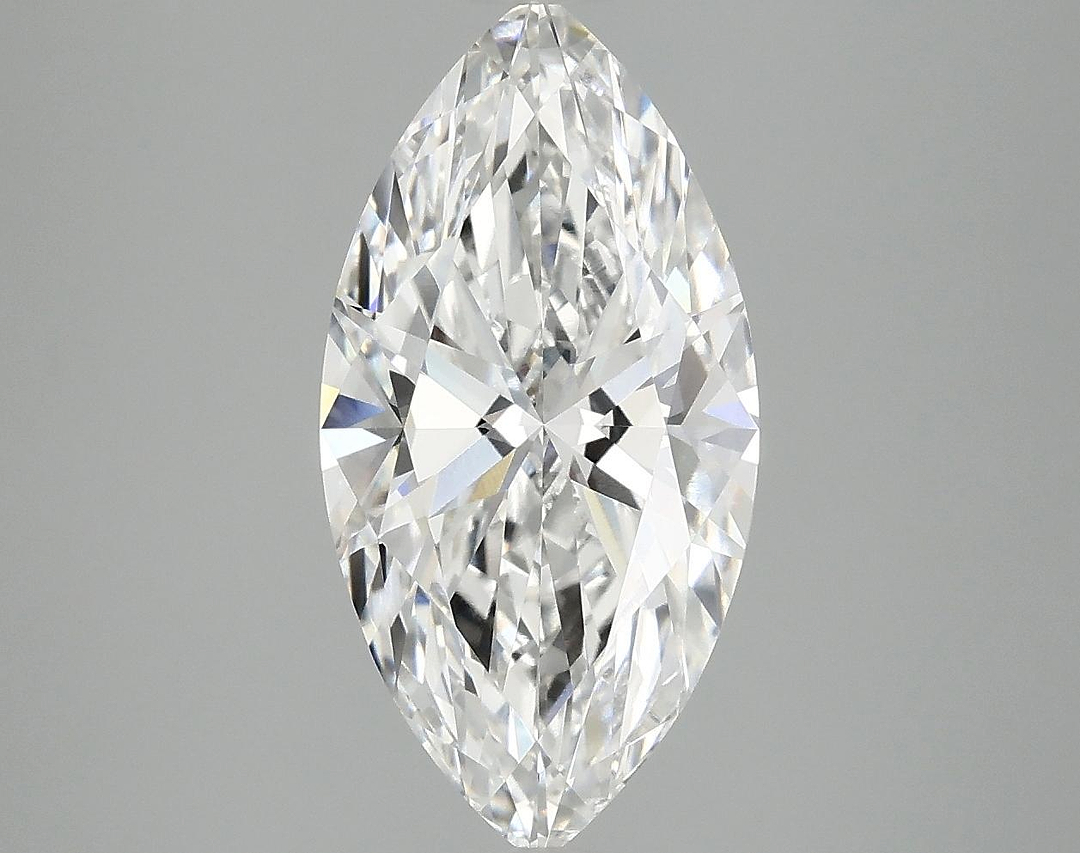 3.07 Carat Marquise Shaped Ideal Cut VVS2 IGI Certified Lab Grown Diamond