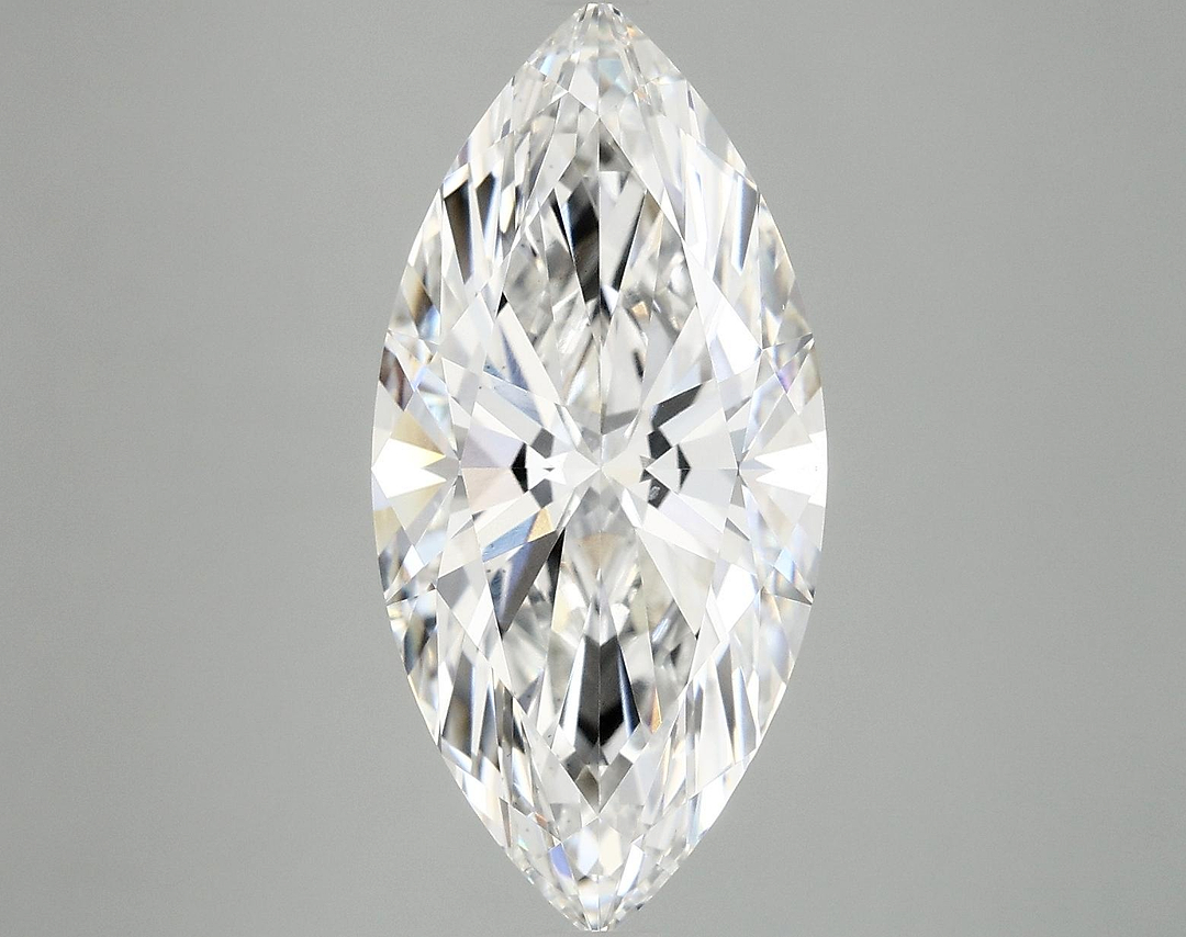 5.08 Carat Marquise Shaped Excellent Cut SI1 IGI Certified Lab Grown Diamond