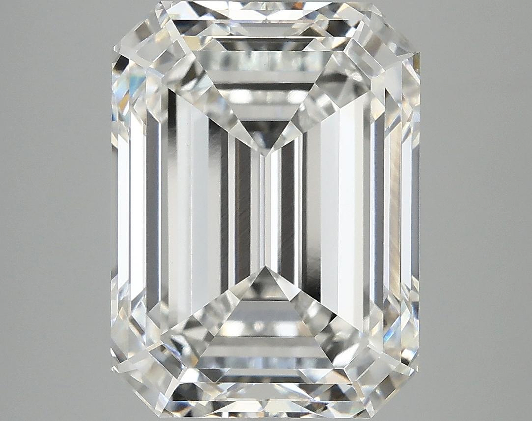 7.44 Carat Emerald Shaped Excellent Cut VVS2 IGI Certified Lab Grown Diamond