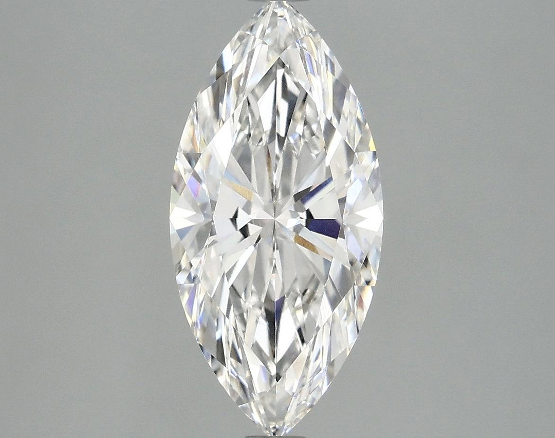 2.33 Carat Marquise Shaped Excellent Cut VVS2 IGI Certified Lab Grown Diamond