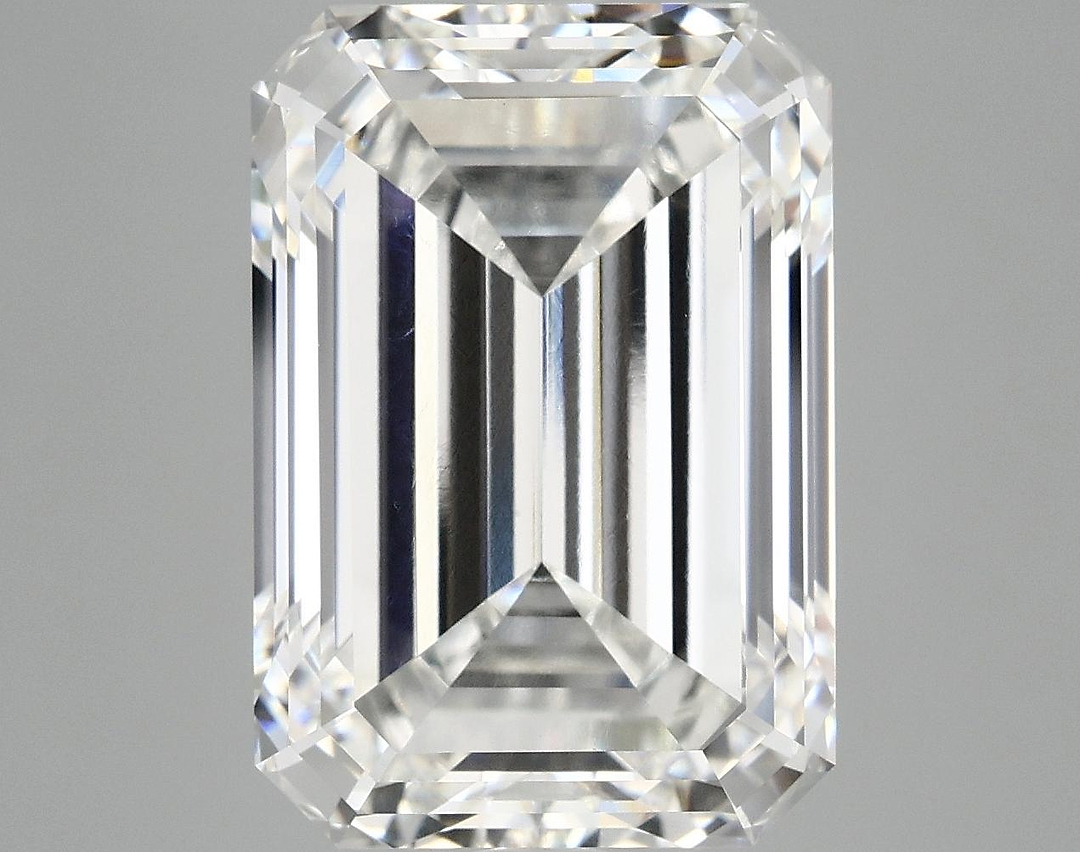 10.11 Carat Emerald Shaped Ideal Cut VVS2 IGI Certified Lab Grown Diamond