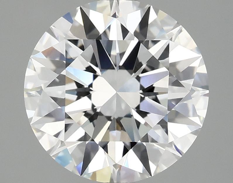 3.09 Carat Round Shaped Ideal Cut VVS2 IGI Certified Lab Grown Diamond