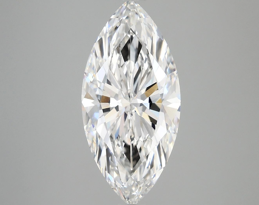 3.05 Carat Marquise Shaped Excellent Cut VVS2 IGI Certified Lab Grown Diamond