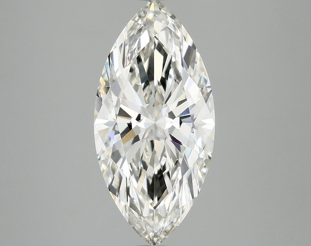 3.03 Carat Marquise Shaped Excellent Cut VVS2 IGI Certified Lab Grown Diamond